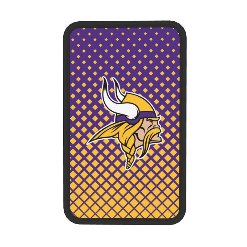 Minnesota Vikings Car handrail box cushion Personalized printed car armrest cover