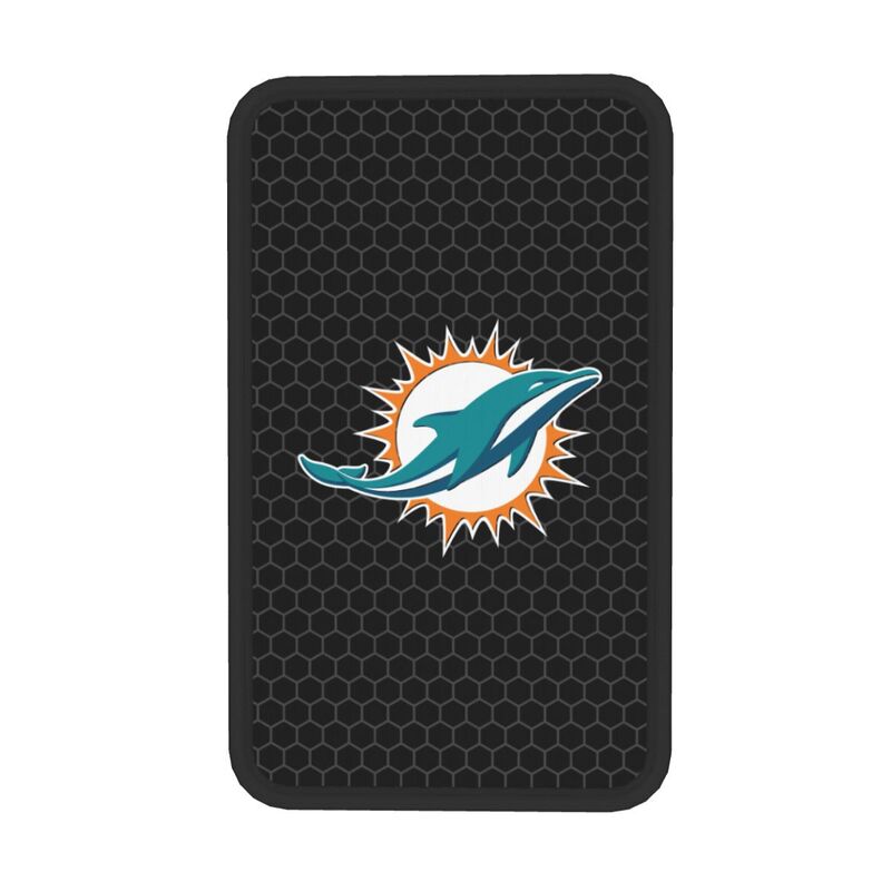 Miami Dolphins Printed protective pad for car armrest box