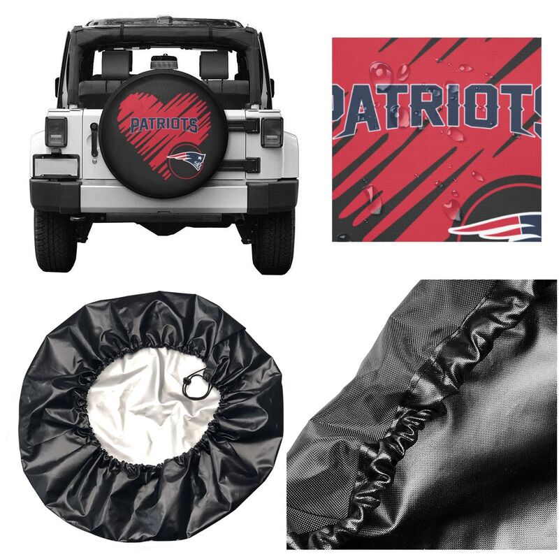 New England Patriots Printed car spare tire dust protection cover tire protection cover
