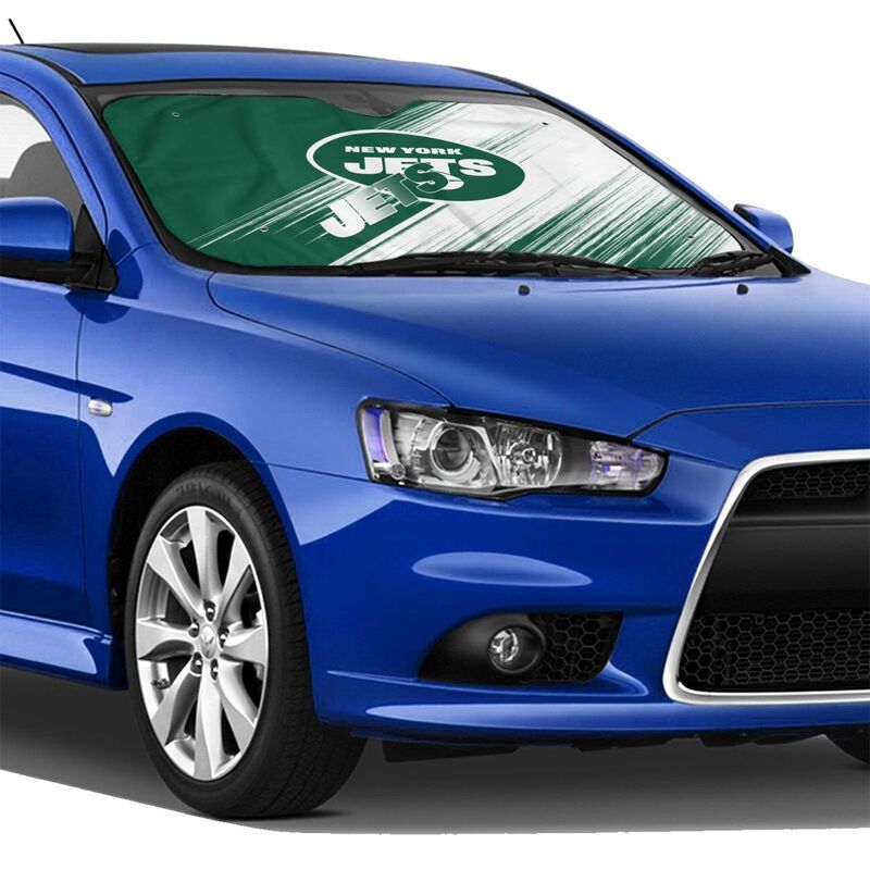 New York Jets Print car windshield sunshade panel car windshield sunshade cover multiple sizes