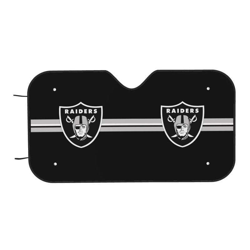 Las Vegas Raiders 2 Printed suitable for front Car windshield sunshades Car windshield sunshades