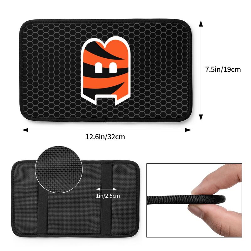 Cincinnati Bengals Printed protective pad for car armrest box