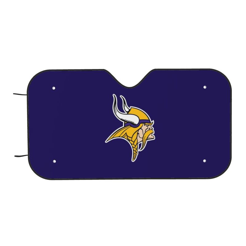 Minnesota Vikings 3 Print Car windshield sunshades suitable for front Car windshield sunshades