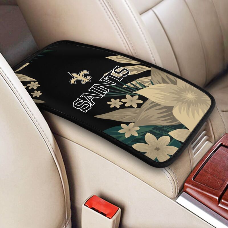 New Orleans Saints Car armrest box protective cover car center console armrest pad