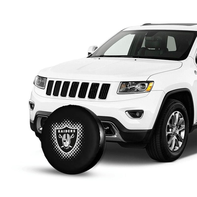 Las Vegas Raiders Printing tire protection cover car sun protection tire protection cover