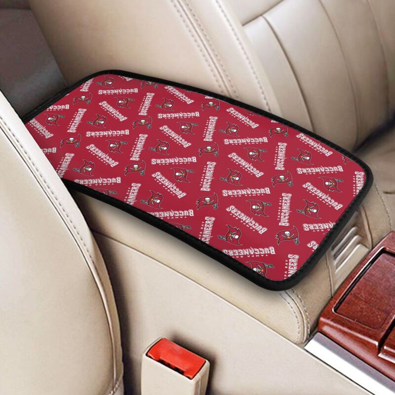 Tampa Bay Buccaneers Printed armrest protective cover car armrest box cushion