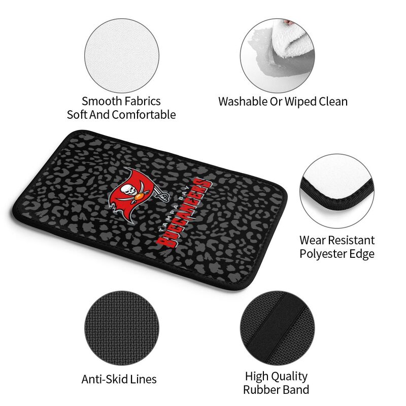 Tampa Bay Buccaneers printed Car handrail box cushion Personalized car armrest cover