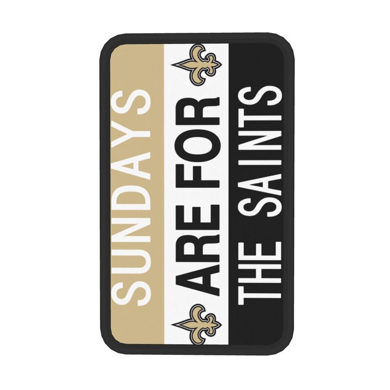 New Orleans Saints Personalized printed car armrest cover Car handrail box cushion
