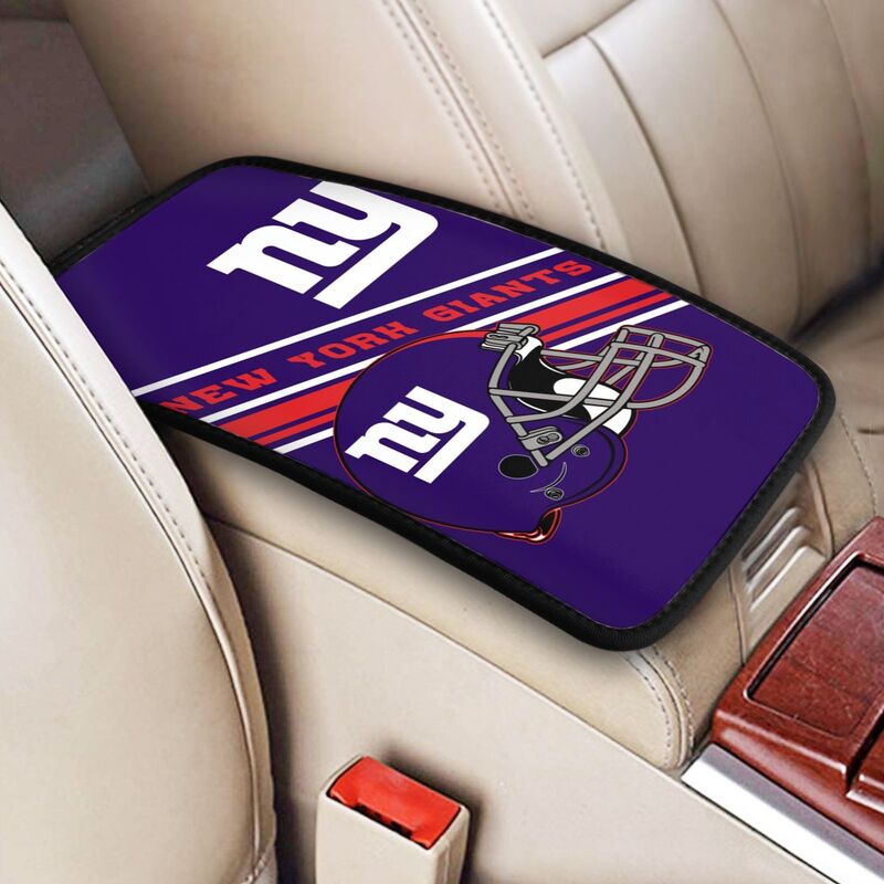 New York Giants Print armrest protective cover car armrest box cushion