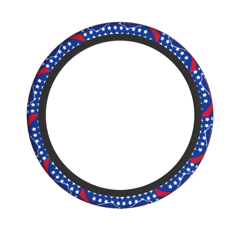 Buffalo Bills Printed breathable elastic steering wheel protective cover