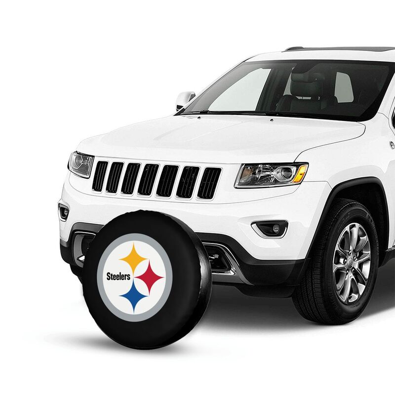 Pittsburgh Steelers Printed tire protection cover car spare tire dust protection cover