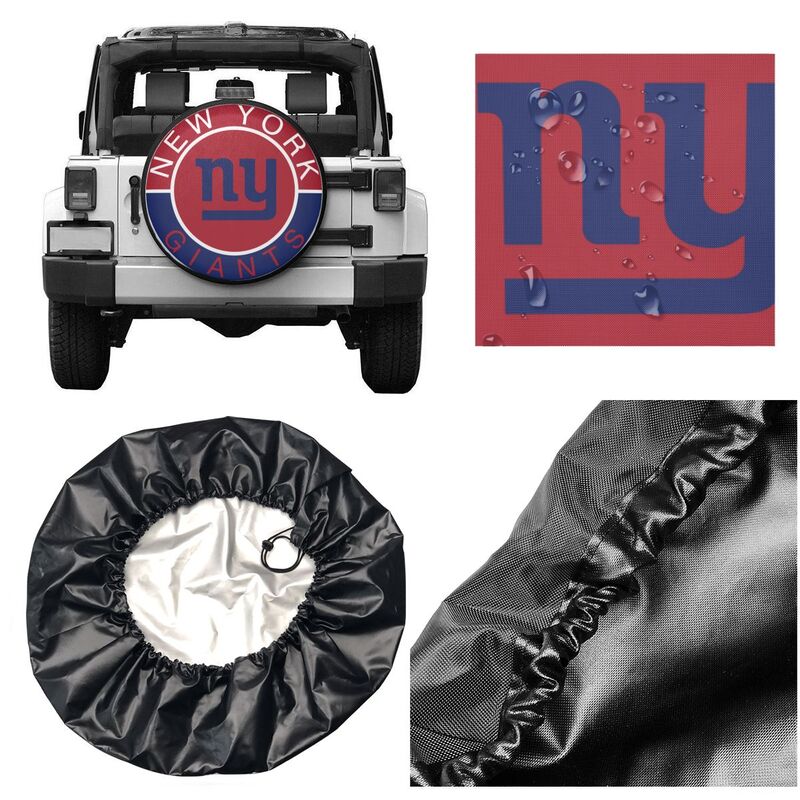 New York Giants Printed tire protection cover car spare tire dust protection covers