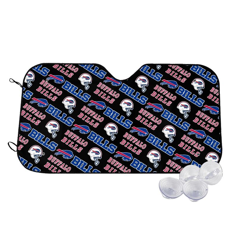 Buffalo Bills 3 Printed suitable for front Car windshield sunshades Car windshield sunshades