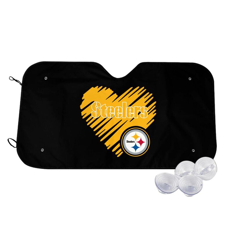 Pittsburgh Steelers Printing is suitable car front windshield sunshades Car windshield sunshades