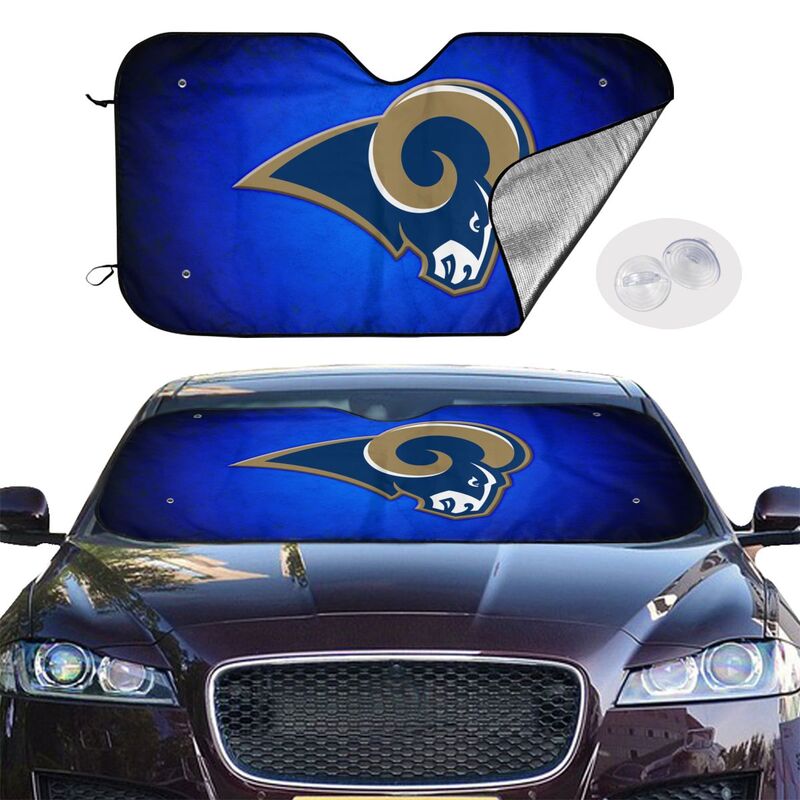 Los Angeles Rams Printing Car windshield sunshades is suitable front windshield sunshades