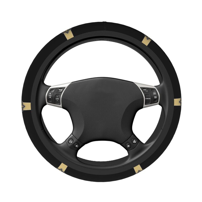 New Orleans Saints 3 Printed breathable elastic steering wheel cover