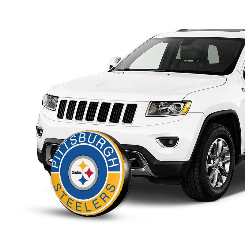 Pittsburgh Steelers Printed tire protection cover car spare tire dust protection covers