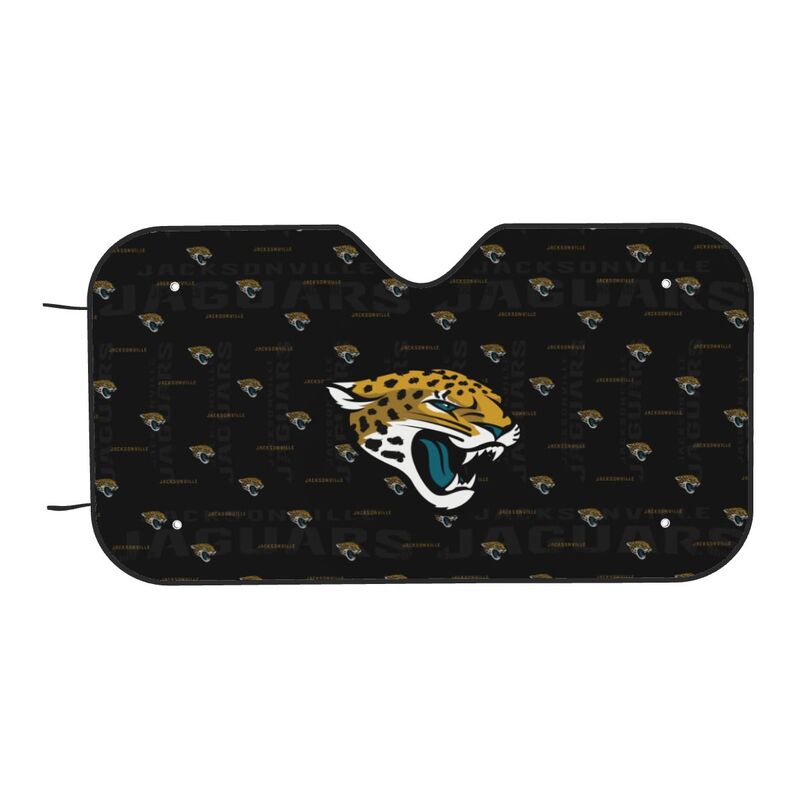 Jacksonville Jaguars Printed is suitable for front Car windshield sunshades Car windshield sunshades