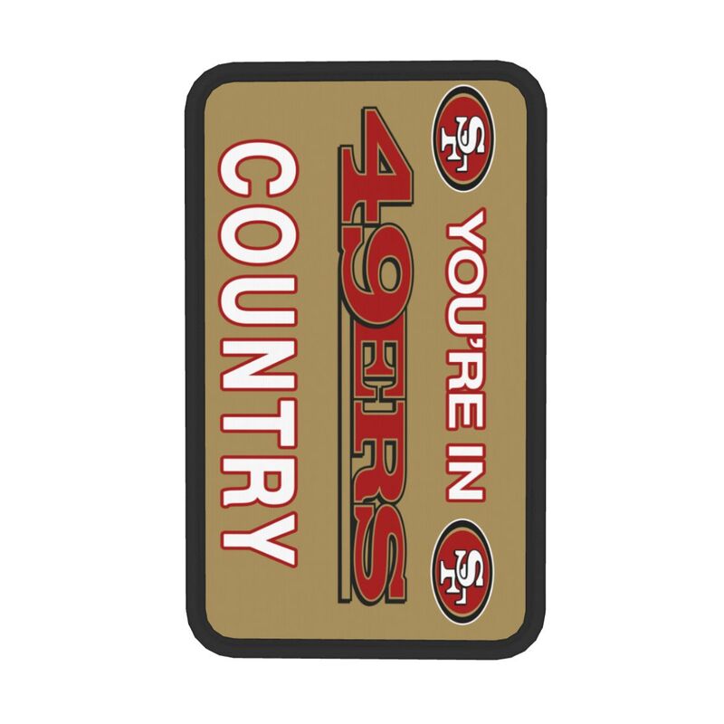 San Francisco 49ers Printed car armrest box pad elbow support pad