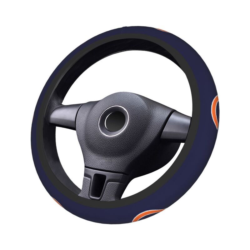 Chicago Bears 1 Printed elastic steering wheel cover anti slip breathable
