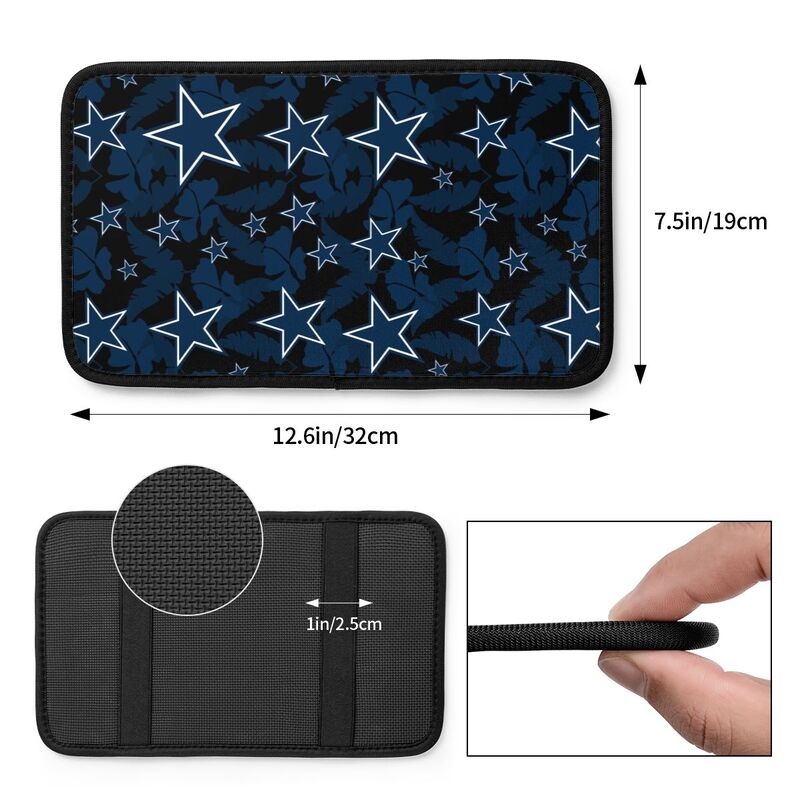 Dallas Cowboys printing Center console armrest pad car armrest protective cover car