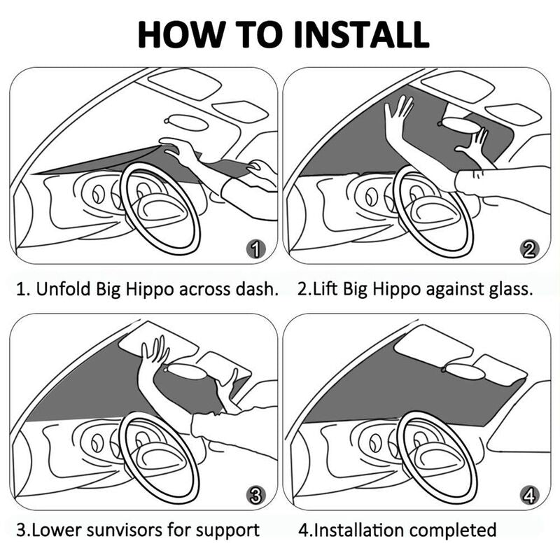 Los Angeles Rams Print car windshield sunshade panel car windshield sunshade cover multiple sizes
