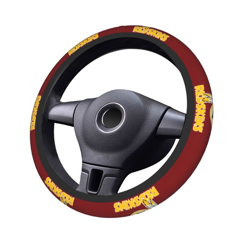 Washington Commanders Printed breathable elastic steering wheel cover