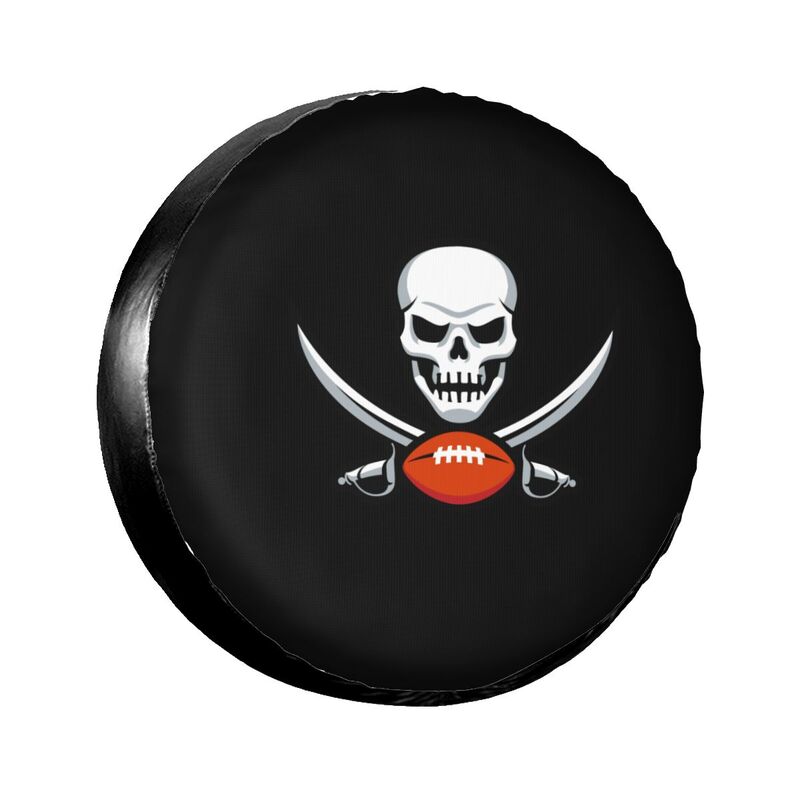 Tampa Bay Buccaneers car dustproof sunscreen tyre protective cover Tyre protective cover