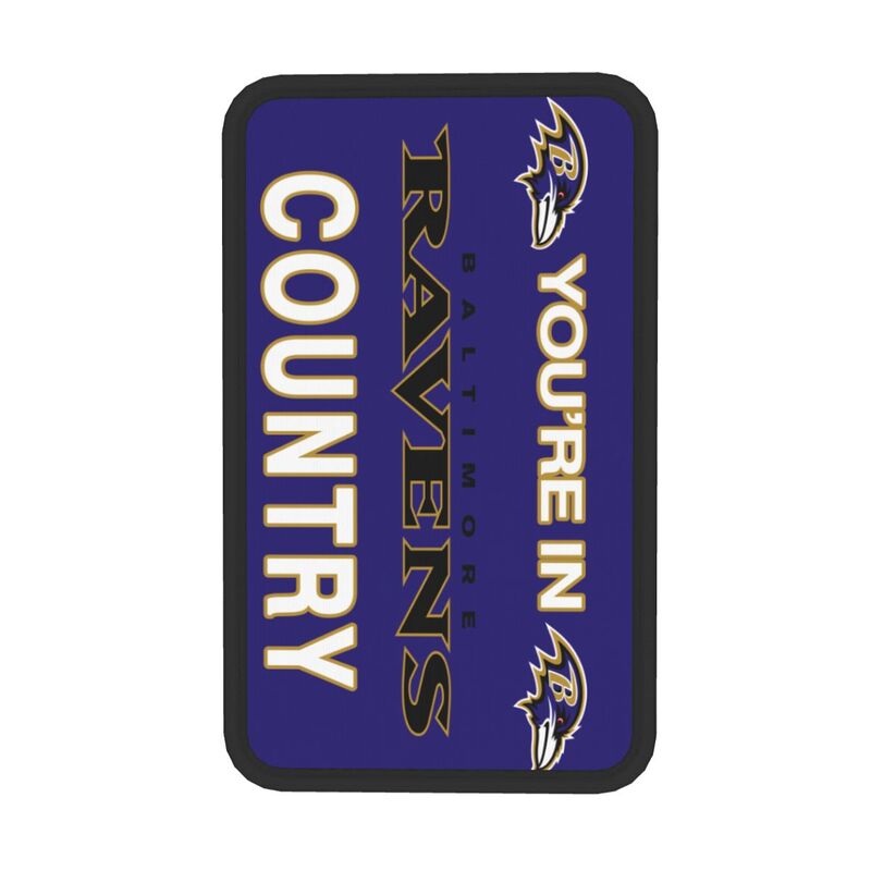 Baltimore Ravens Printed car armrest box pad elbow support pad