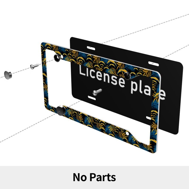San Diego Chargers Print Car license plate frame four hole license plate holder (one pair)
