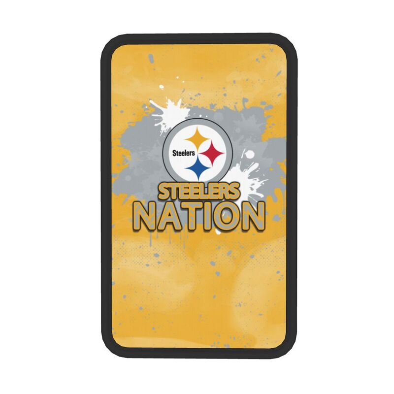 Pittsburgh Steelers print car center console armrest pad Car armrest box protective cover