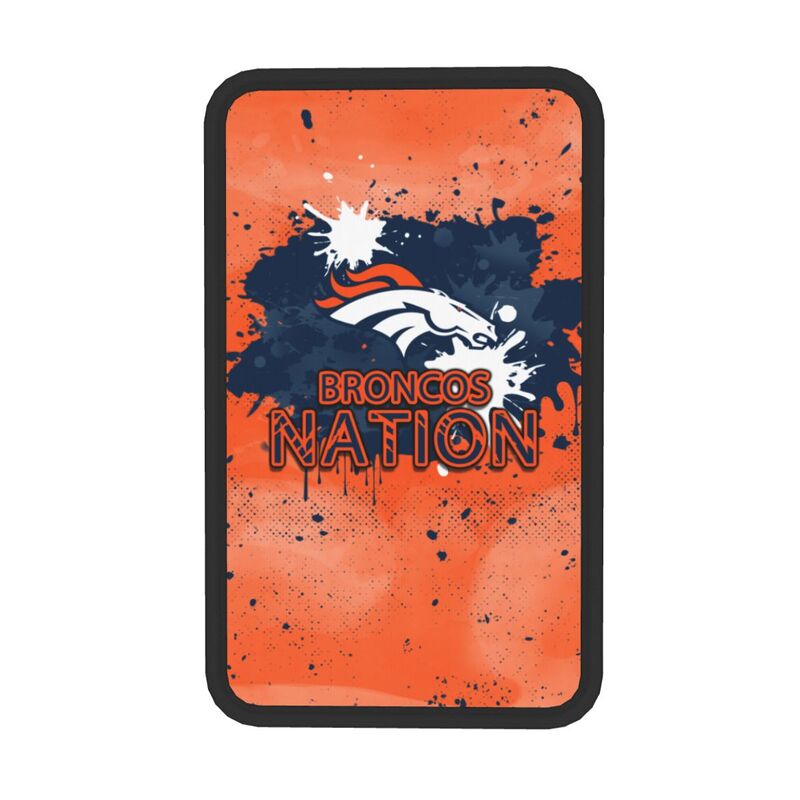 Denver Broncos print car center console armrest pad Car armrest box protective cover