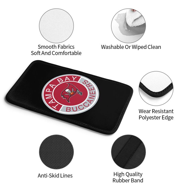 Tampa Bay Buccaneers print car armrest protective cover Car center console armrest pad