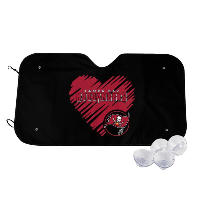 Tampa Bay Buccaneers Printing is suitable car front windshield sunshades Car windshield sunshades