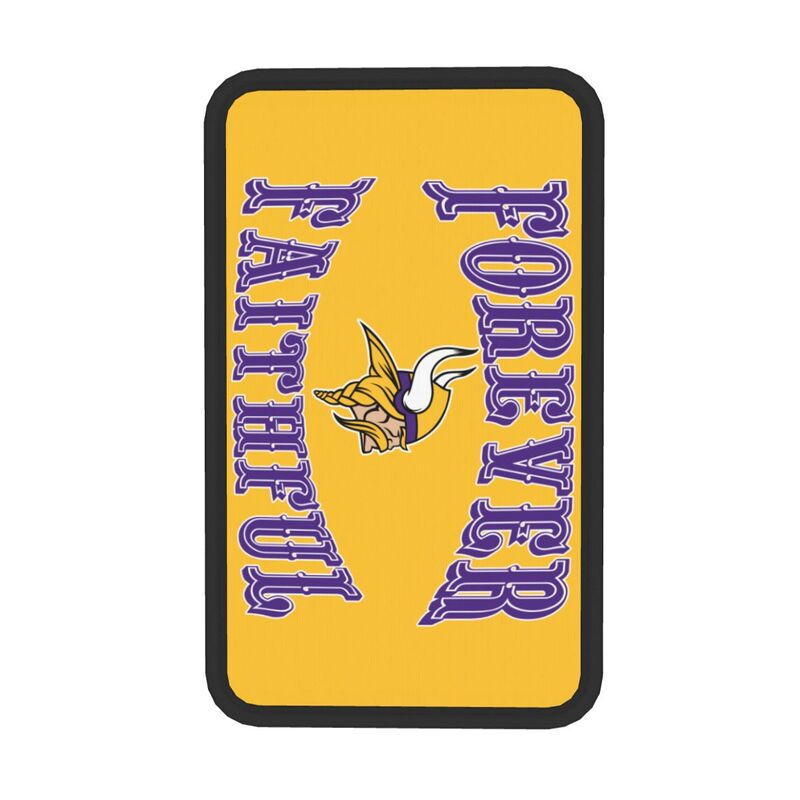 Minnesota Vikings Print car armrest box cover armrest protective cover