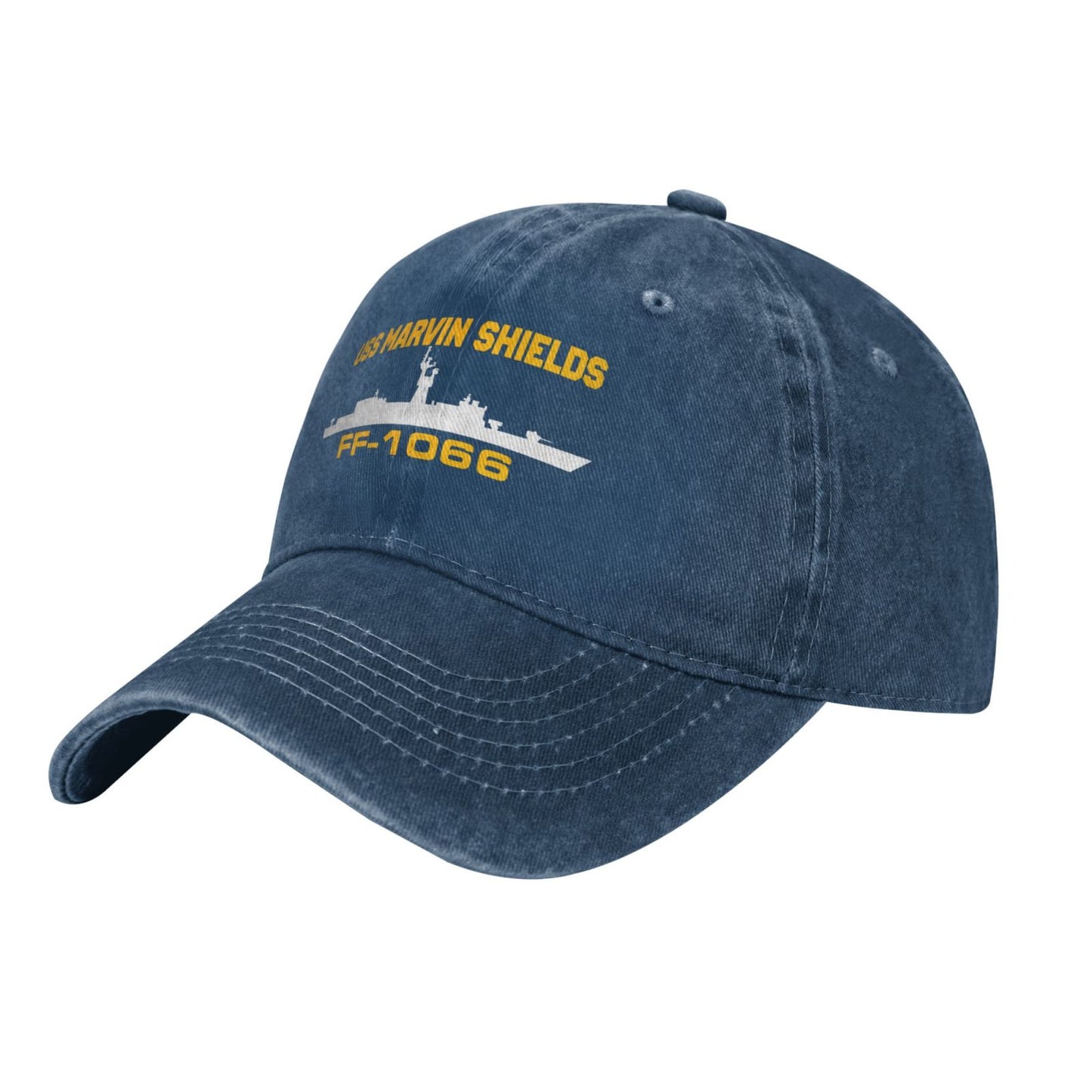 USS Marvin Shields (FF-1066) Printed unisex baseball cap adjustable cap veteran gift