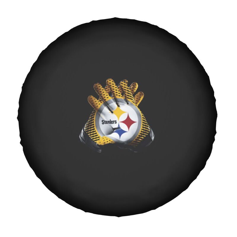 Pittsburgh Steelers 2 Print tire protection covers car sunscreen tire protection covers