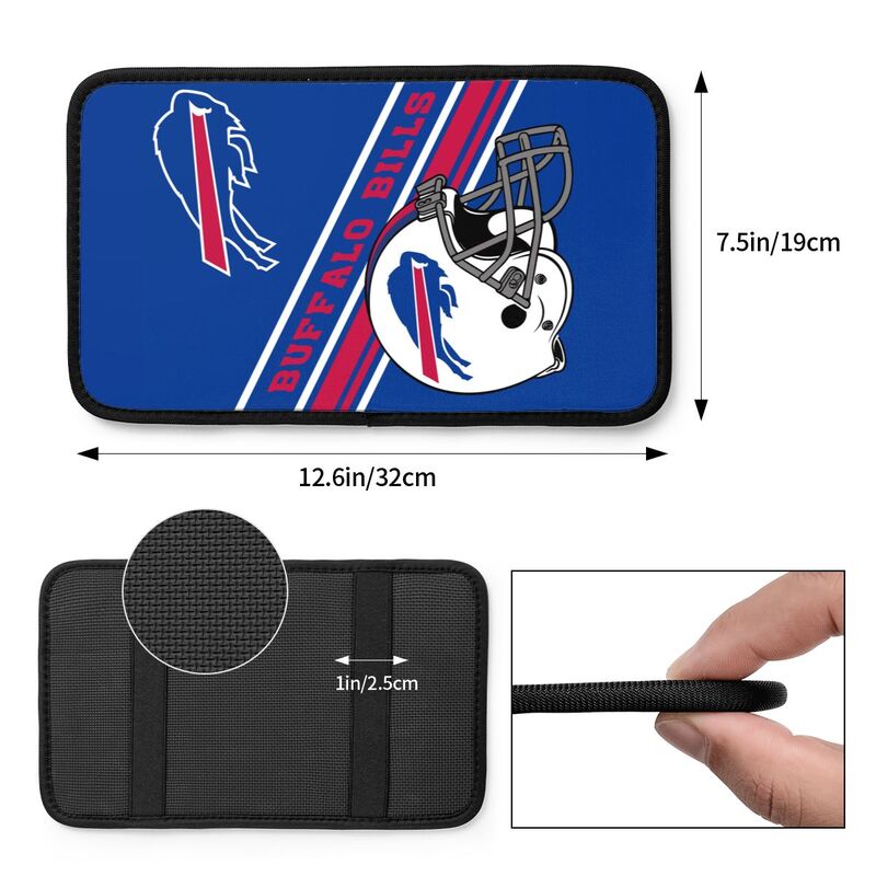 Buffalo Bills Print armrest protective cover car armrest box cushion