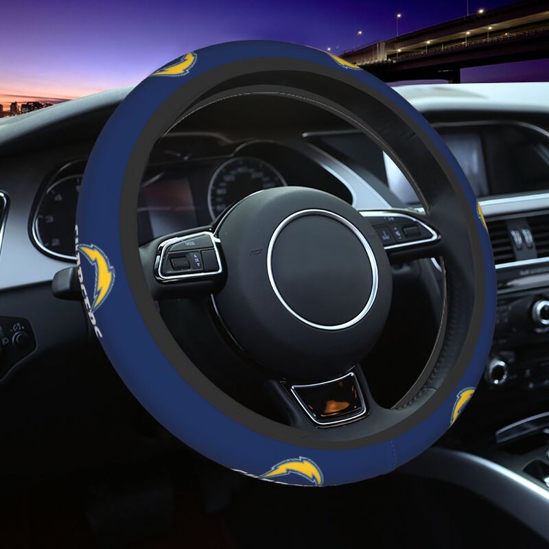 San Diego Chargers Printed breathable elastic steering wheel cover anti slip cover