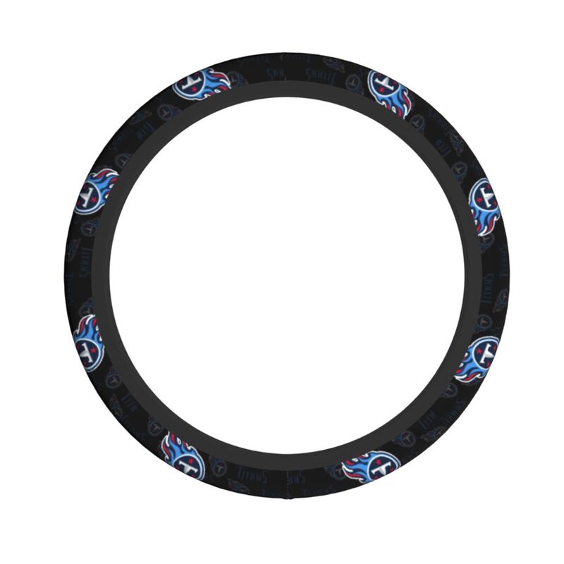 Tennessee Titans 1 Printed breathable elastic steering wheel protective cover