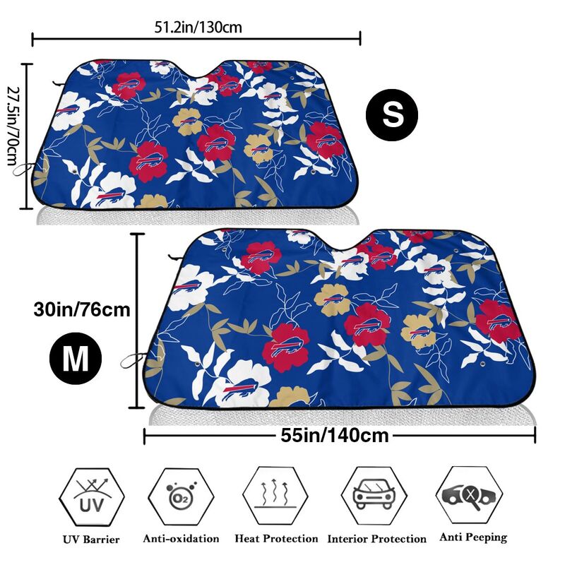 Buffalo Bills Printed car windshield sunshade front windshield sunshade (multi size)
