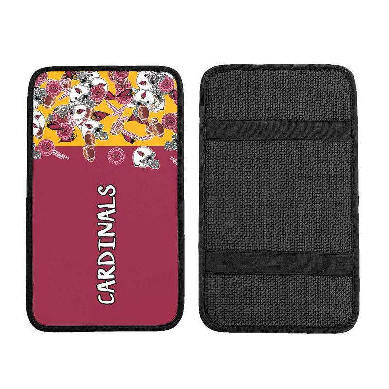 Arizona Cardinals print Car center console armrest pad car armrest protective cover
