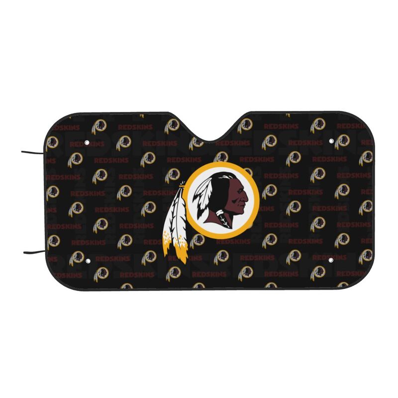 Washington Redskins Printed is suitable for front Car windshield sunshades Car windshield sunshades