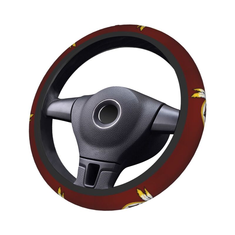 Washington Commanders 1 Printed breathable elastic steering wheel protective cover