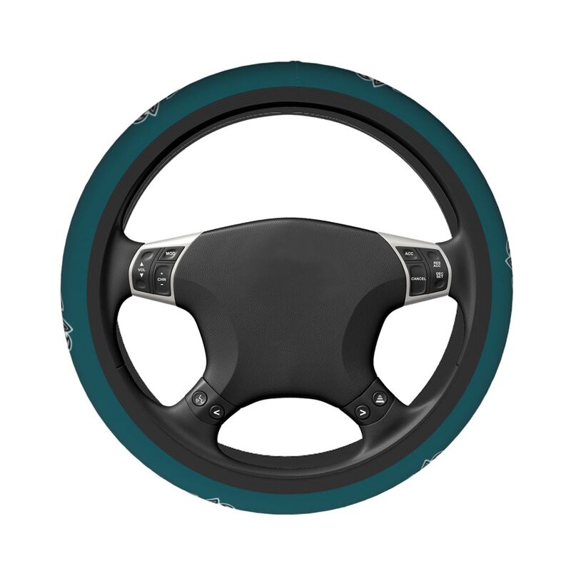 Philadelphia Eagles Printed breathable elastic steering wheel cover