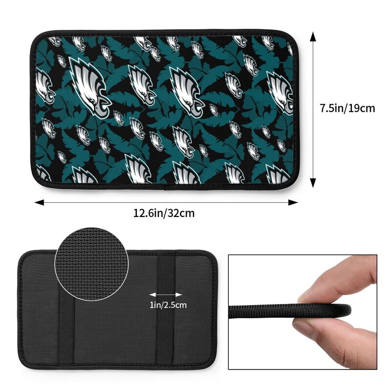 Philadelphia Eagles printing Center console armrest pad car armrest protective cover car