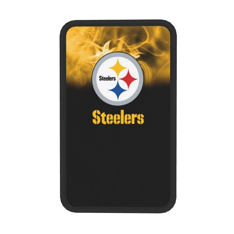 Car armrest box pad Pittsburgh Steelers 9 Printed central armrest box cushion protective pad