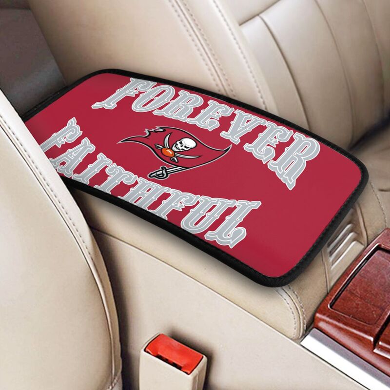 Tampa Bay Buccaneers Print car armrest box cover armrest protective cover