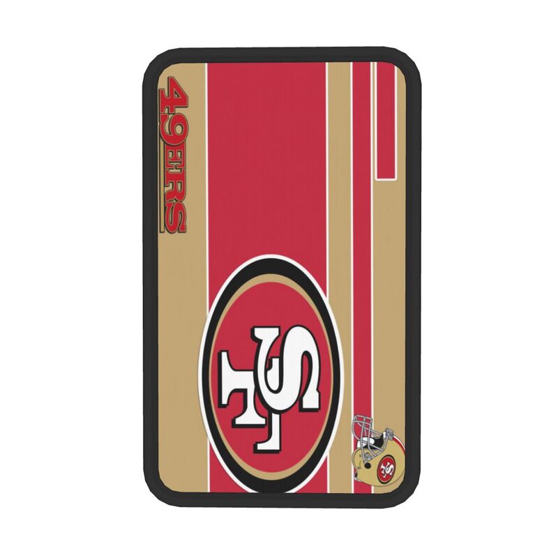 Car armrest box pad San Francisco 49ers 1 Printed center armrest box pad protective pad