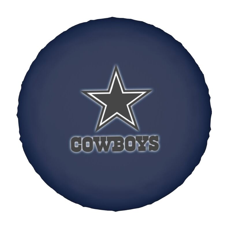 Dallas Cowboys 4 Print tire protection covers car sunscreen tire protection covers